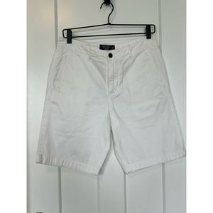 Abercrombie and Fitch Men's Chino Shorts Slash Pockets White‎ Size 29